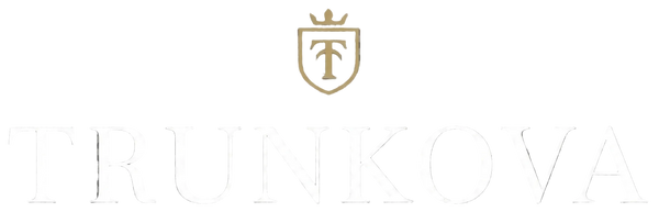 Trunkova White logo on a transparent background